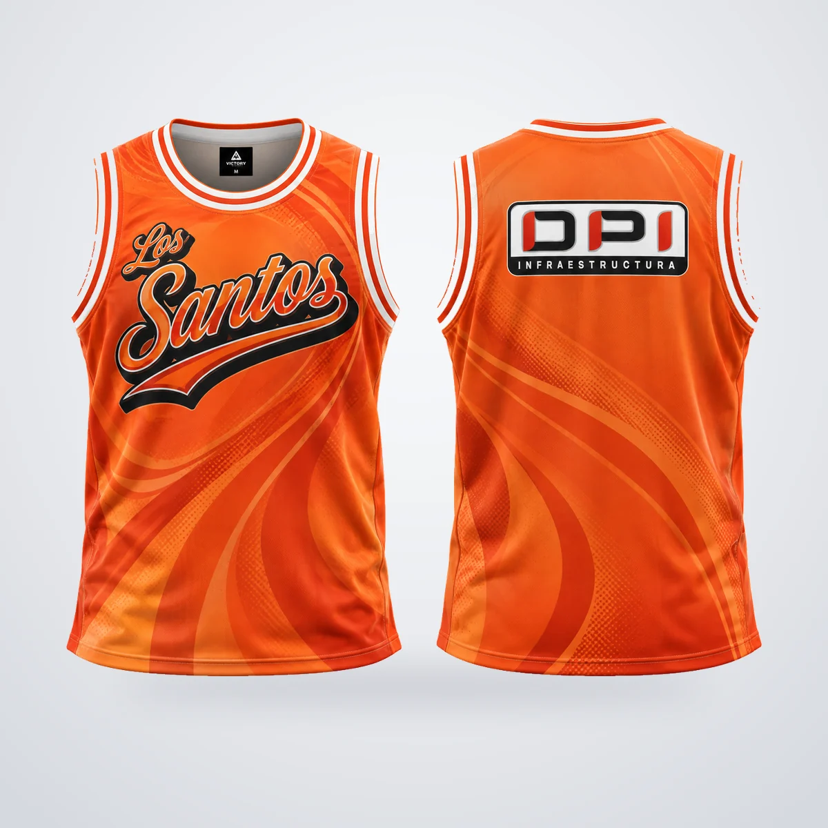 Uniforme de baloncesto sublimado, diseño Victory Sports