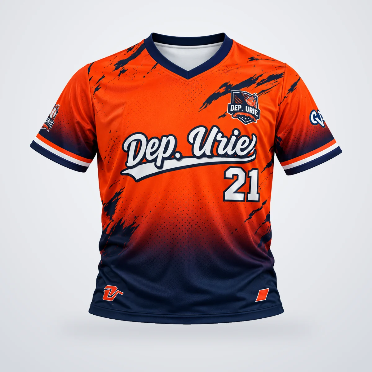 Jersey de béisbol sublimado, diseño Victory Sports
