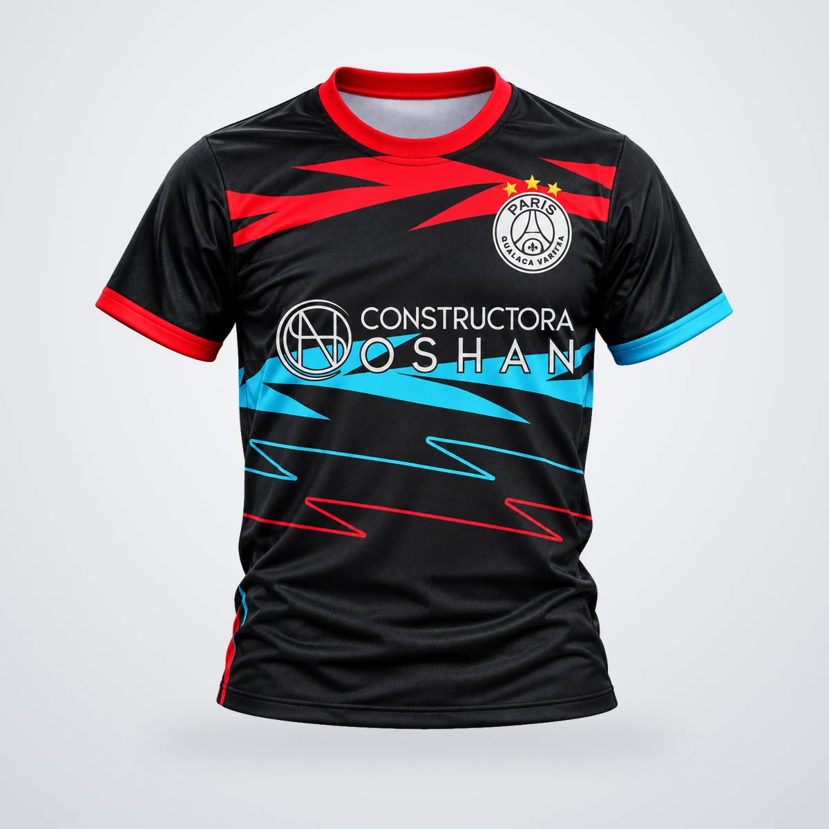 Camiseta de fútbol sublimada, diseño Victory Sports