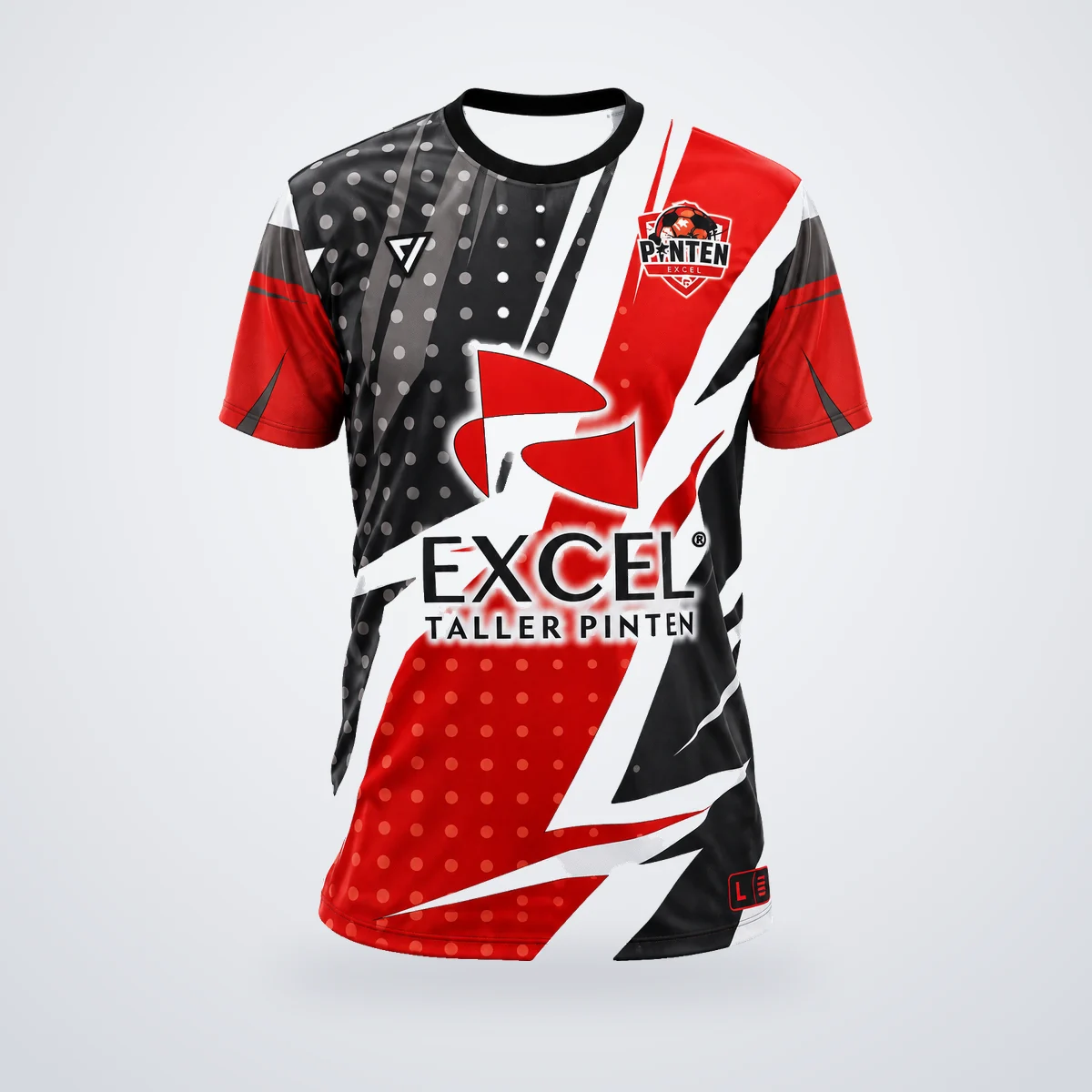 Camiseta de fútbol sublimada, diseño Victory Sports