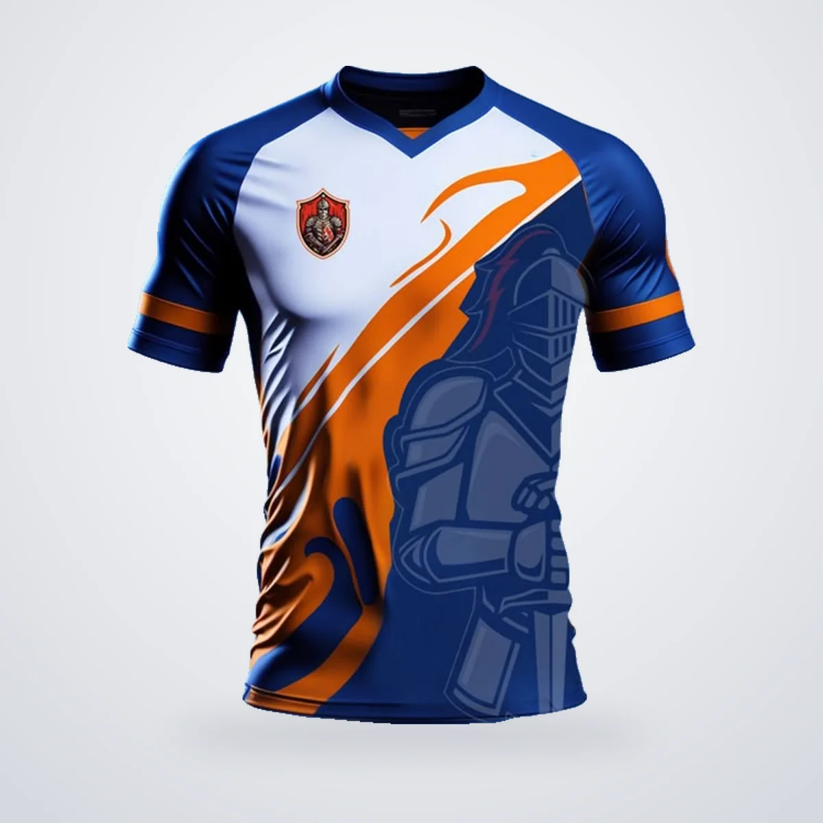 Camiseta de fútbol sublimada, diseño Victory Sports