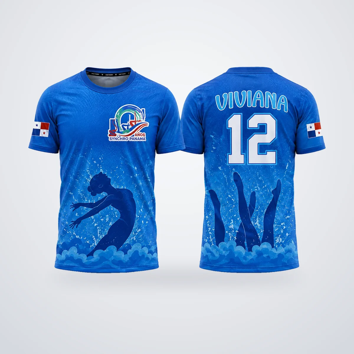 Jersey sublimado, diseño Synchro Panamá