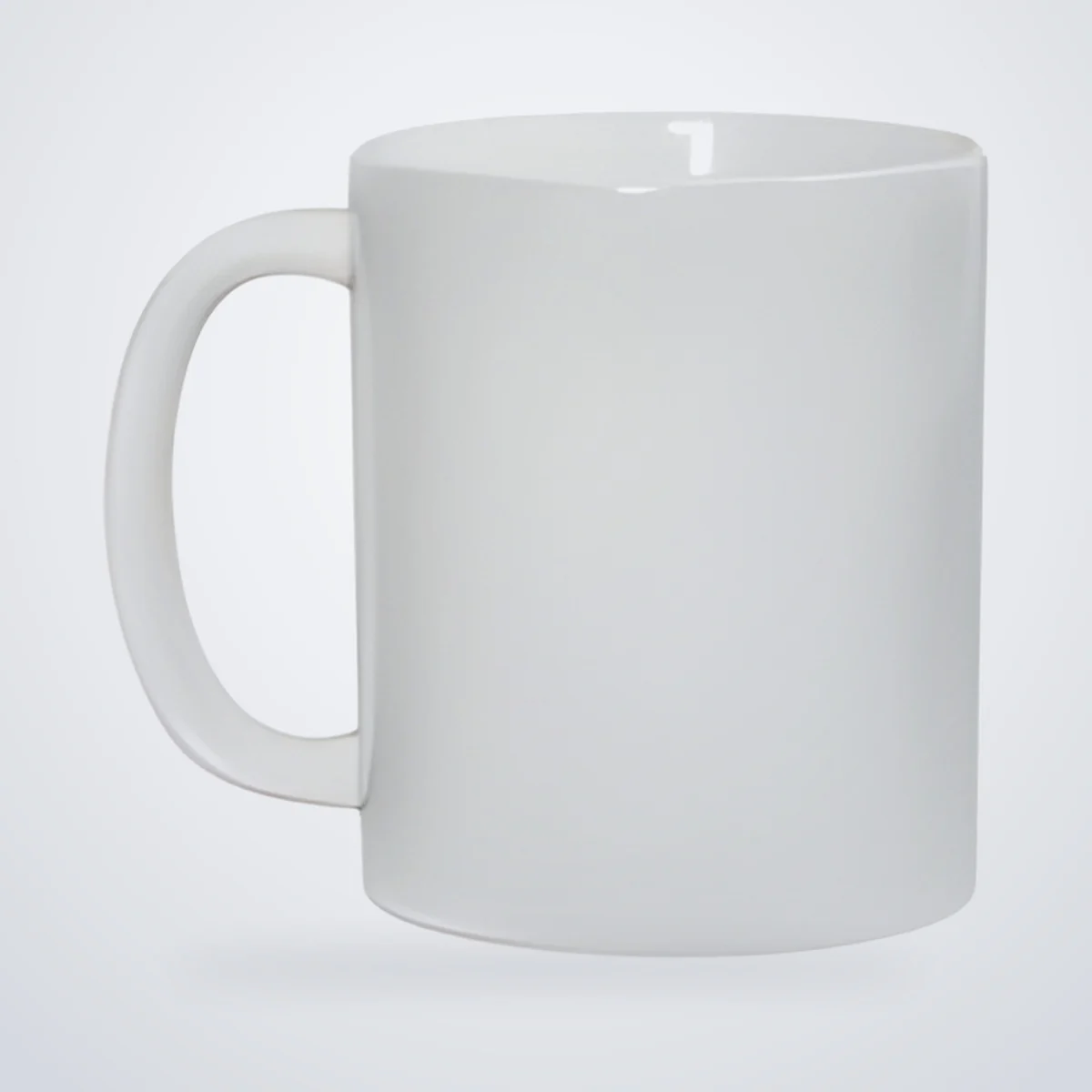 Taza de cerámica blanca para sublimar